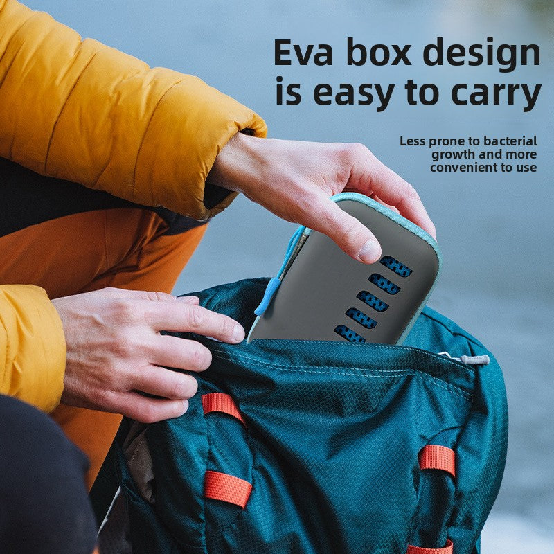 EVA Box Cooling Sports Towel - Quick-Dry Sweat, Absorbent for Outdoor Gym