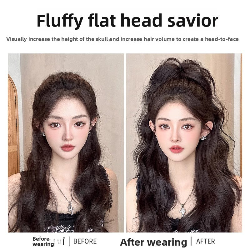 Waterfall Half Tie Clip On Ponytail Wig