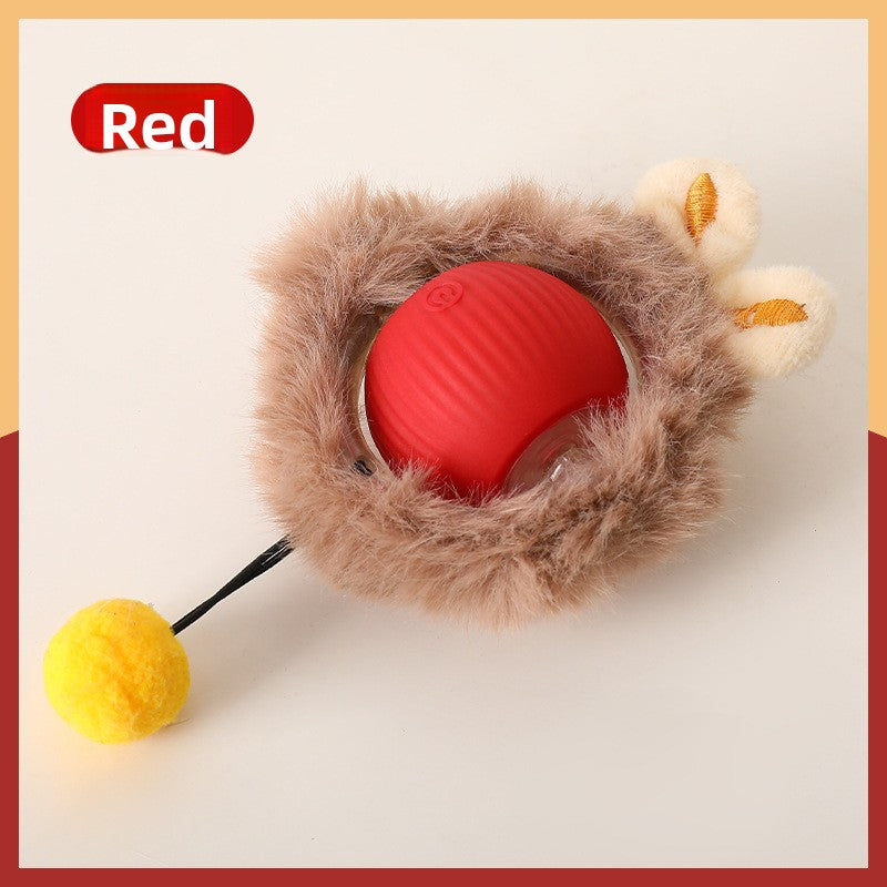 Cat teaser toy ball