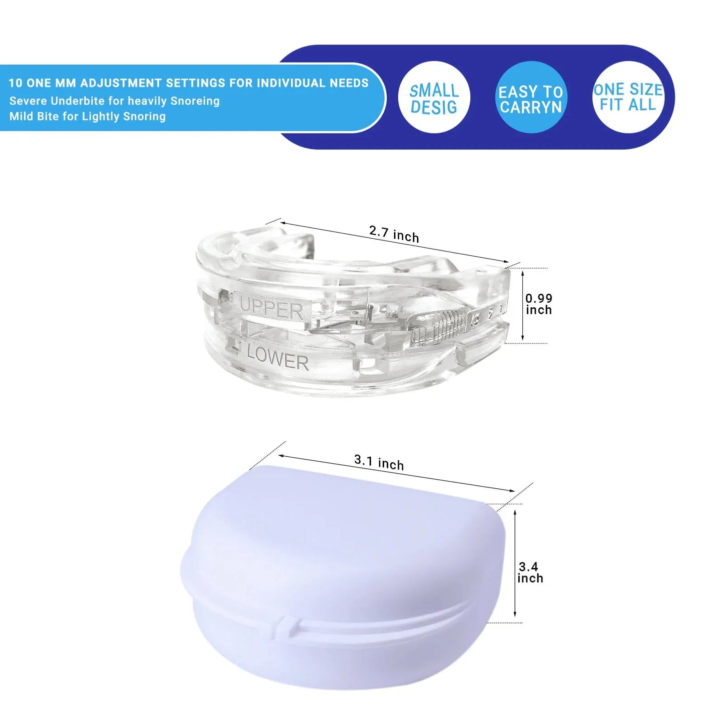 ANTI-SNORING MOUTH GUARD