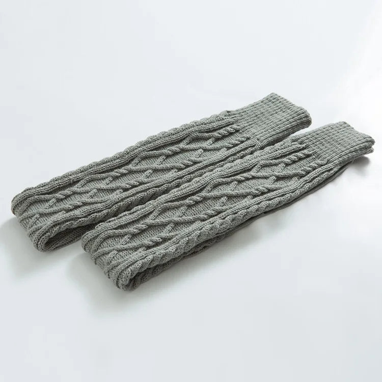 WINTER WOOL OVER KNEE SOCKS