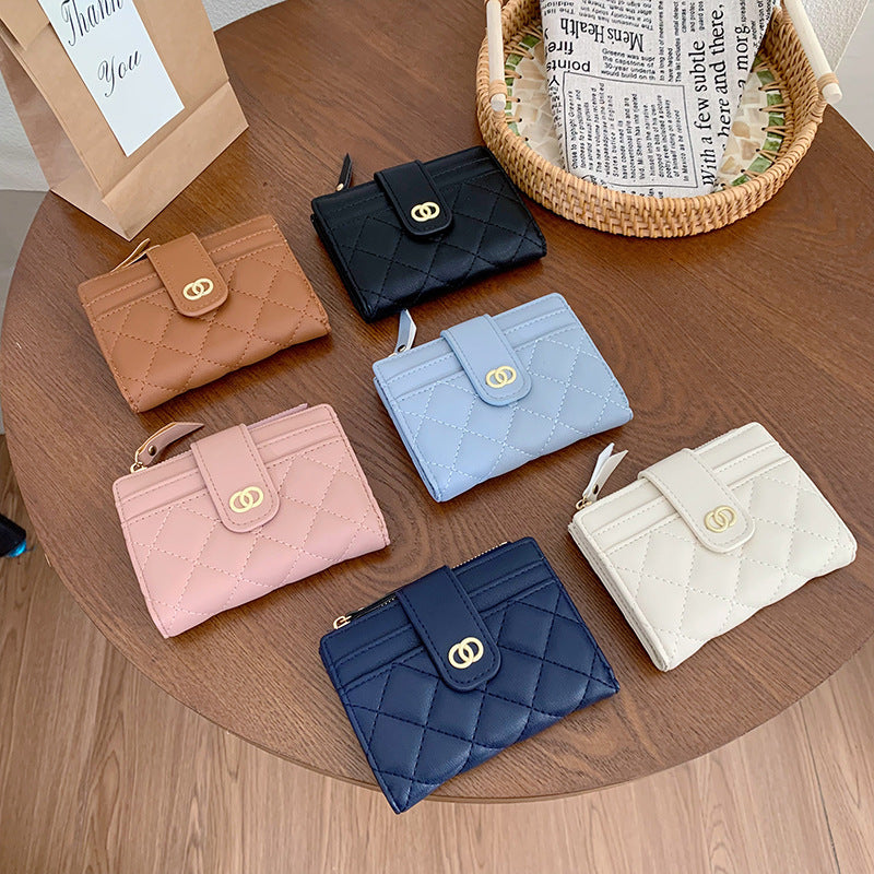 Korean Style Women's Wallet with Multi-Card Slots