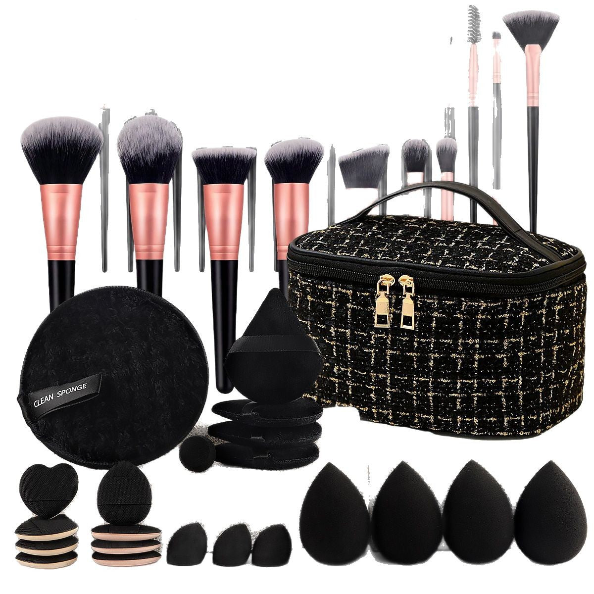 47-Piece Makeup Tools