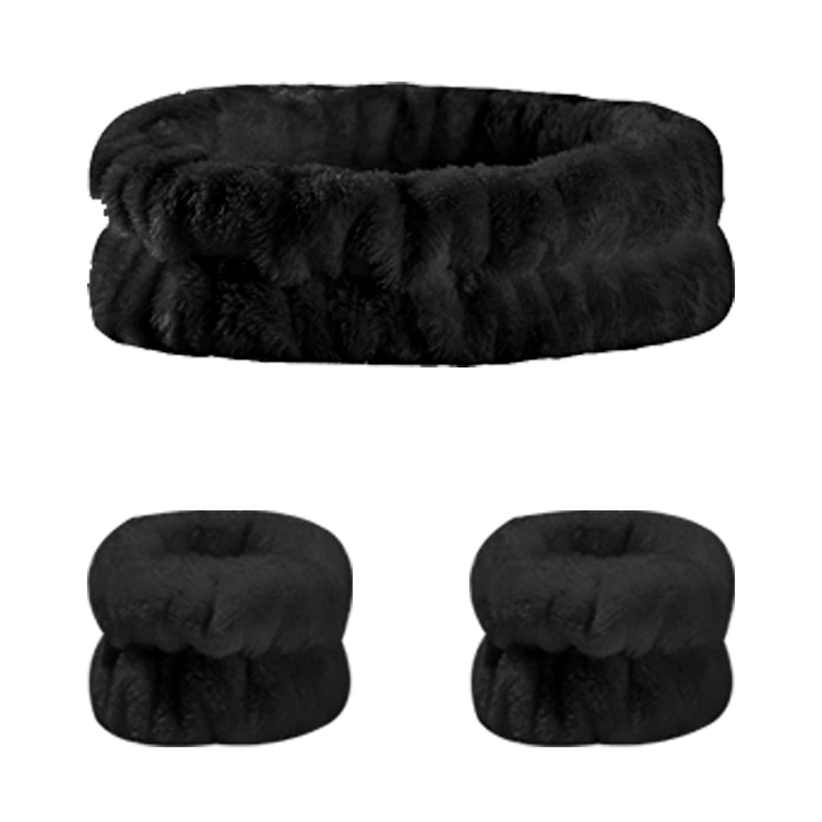 Flannel Headband Set