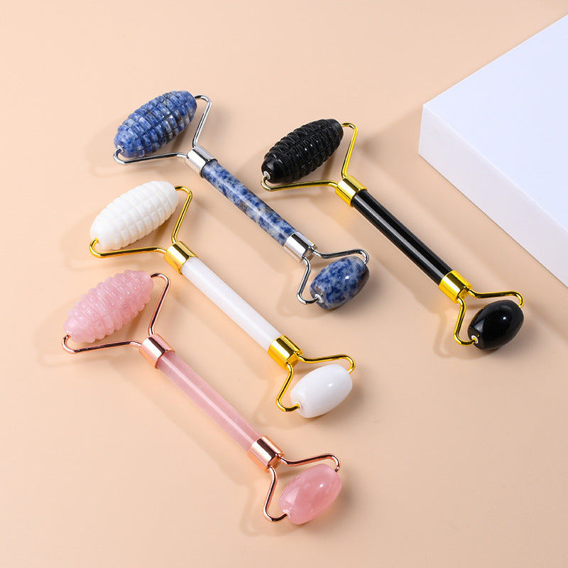 Facial Roller Massager - Double Head Jade