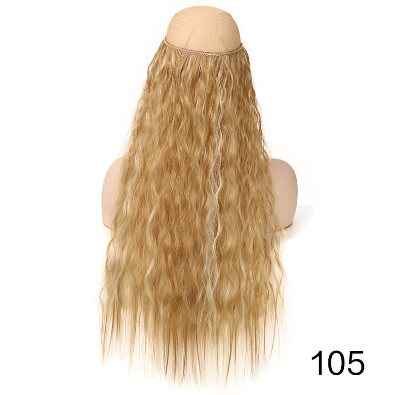 Hair strands, wigs, high-temperature silk curls