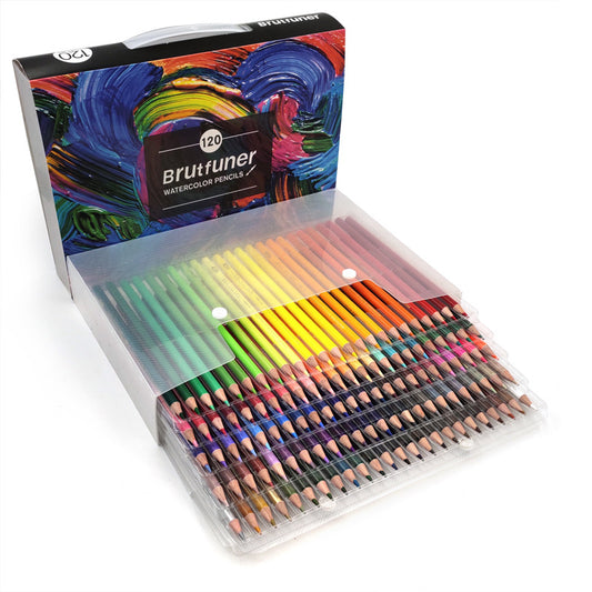 Water-Soluble Colored Pencils Set for Drawing and Painting