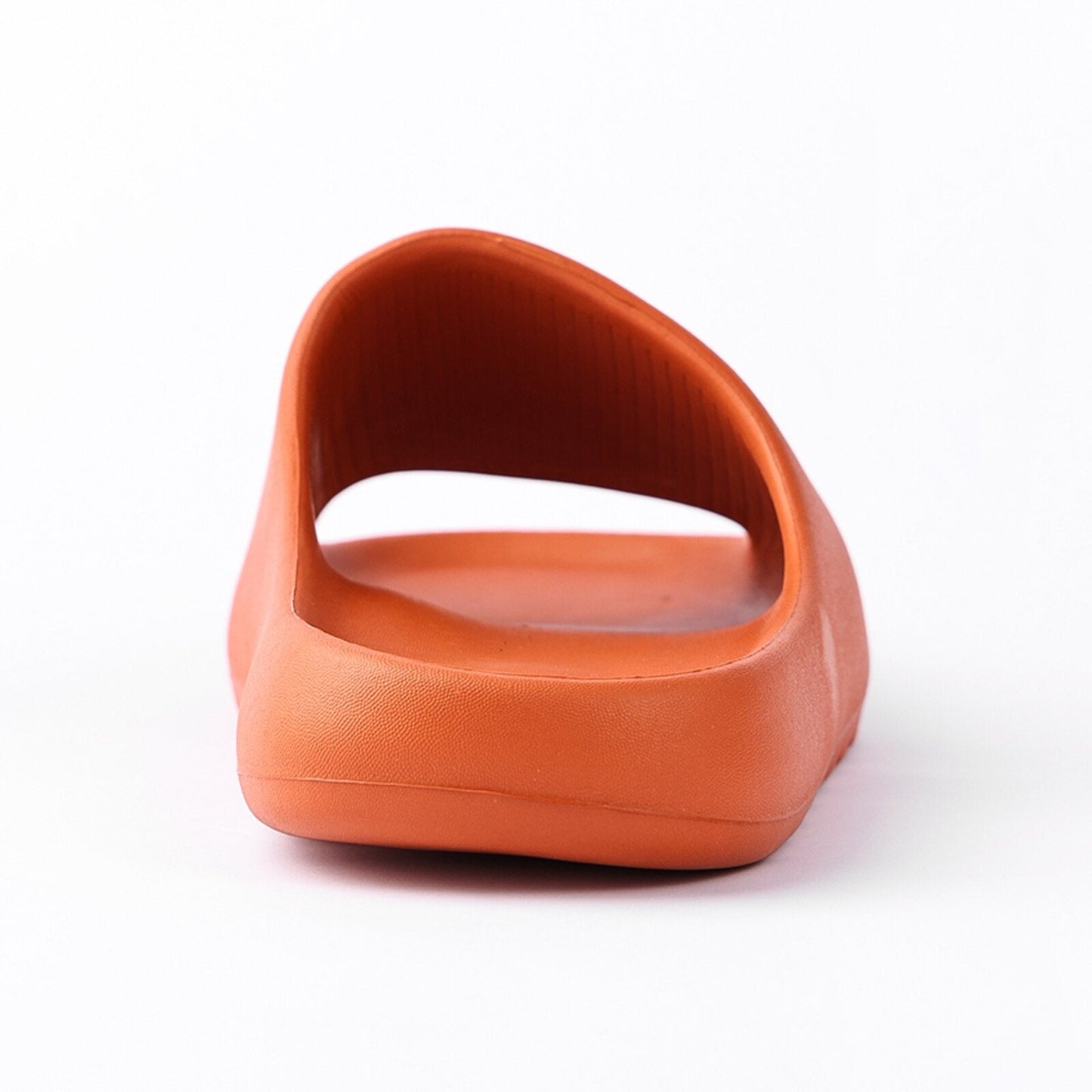 Platform Pillow Slides  - Orange Chunky Shower Slippers