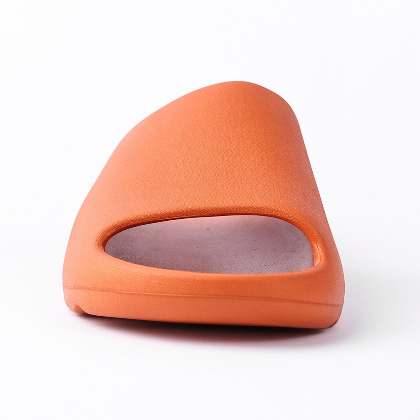 Platform Pillow Slides  - Orange Chunky Shower Slippers