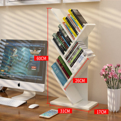 Tree-shaped Wall-Mounted Bookshelf