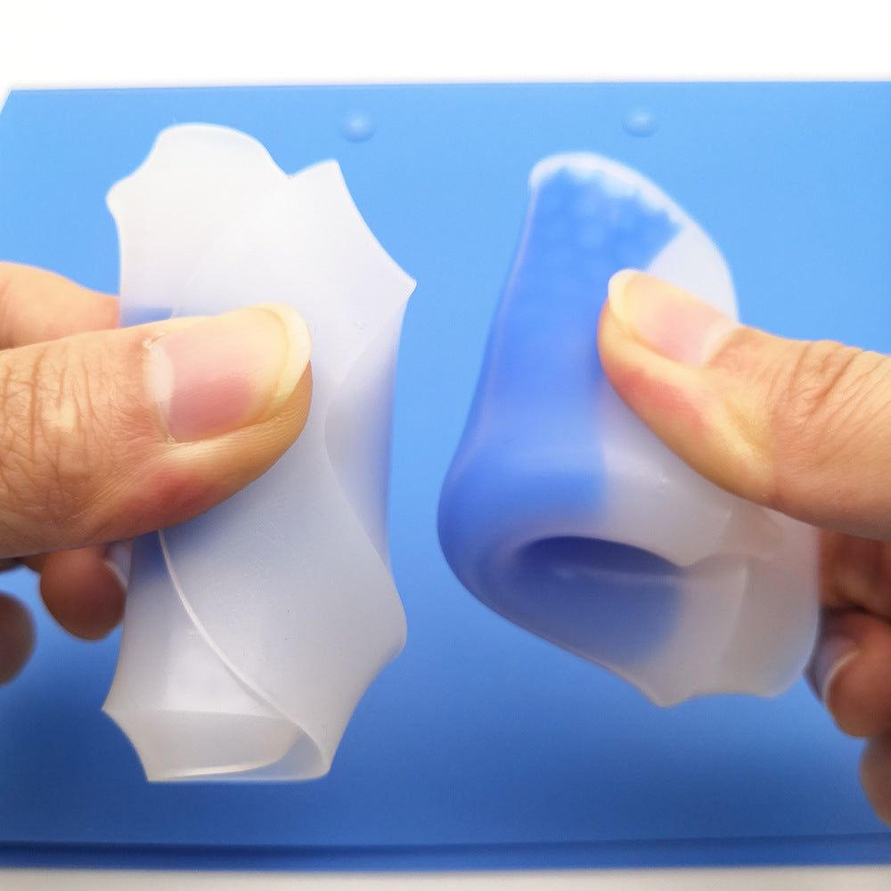 Pure Silicone Honeycomb Heel Pad for Shock Absorption and Height Increase