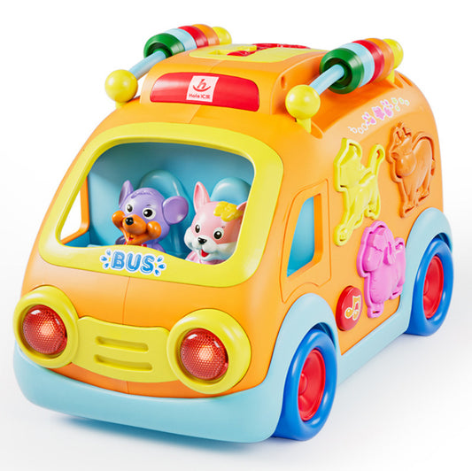 Educational Electric Toy Bus for Toddlers