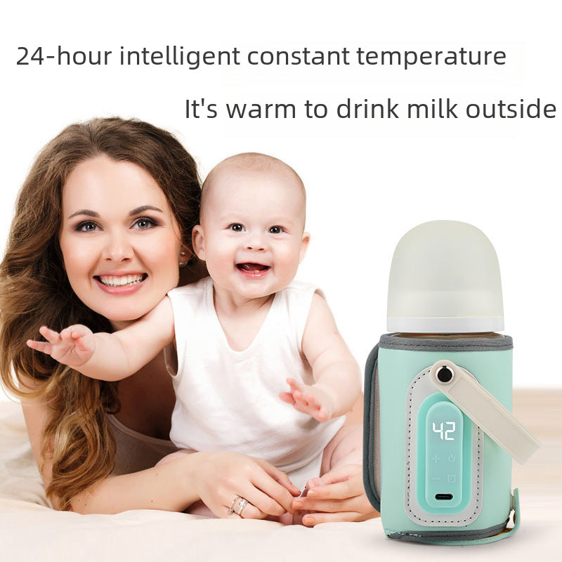Portable milk warmer for infants