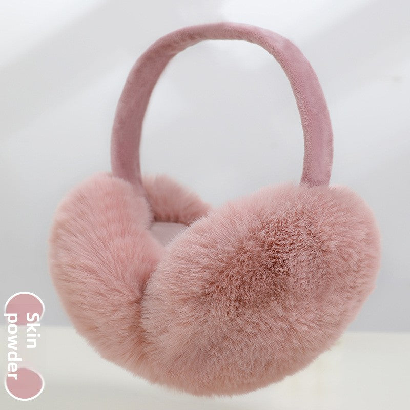 Foldable Plush Winter Earmuffs for Warmth