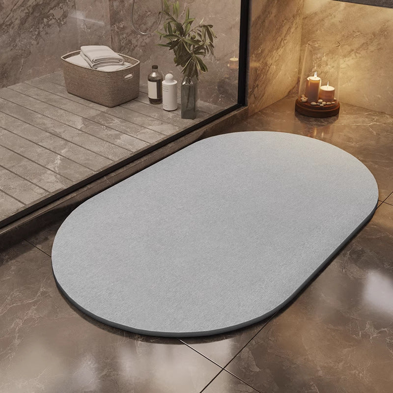 Diatom Mud Bathroom Floor Mat - Quick Dry & Anti-Slip
