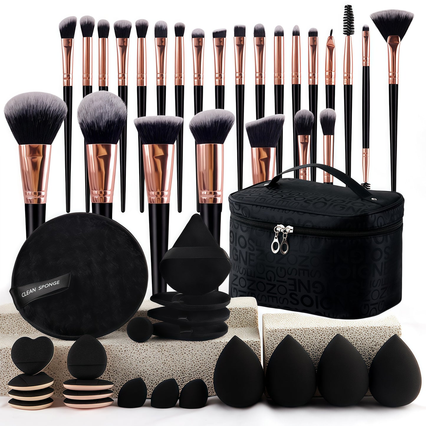 47-Piece Makeup Tools