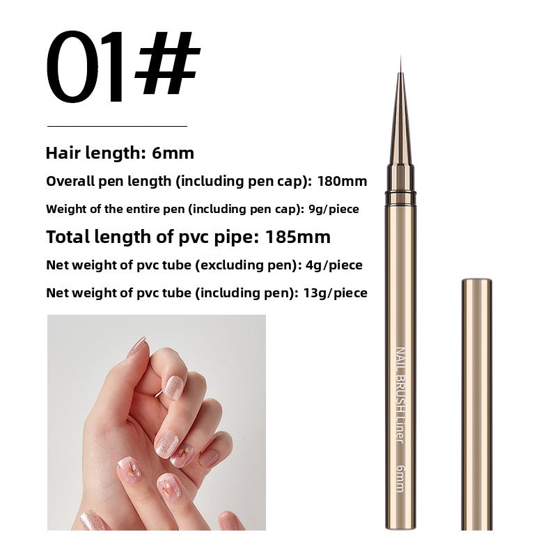 Professional Nail Art Drawing Pen Set for Detailed Designs