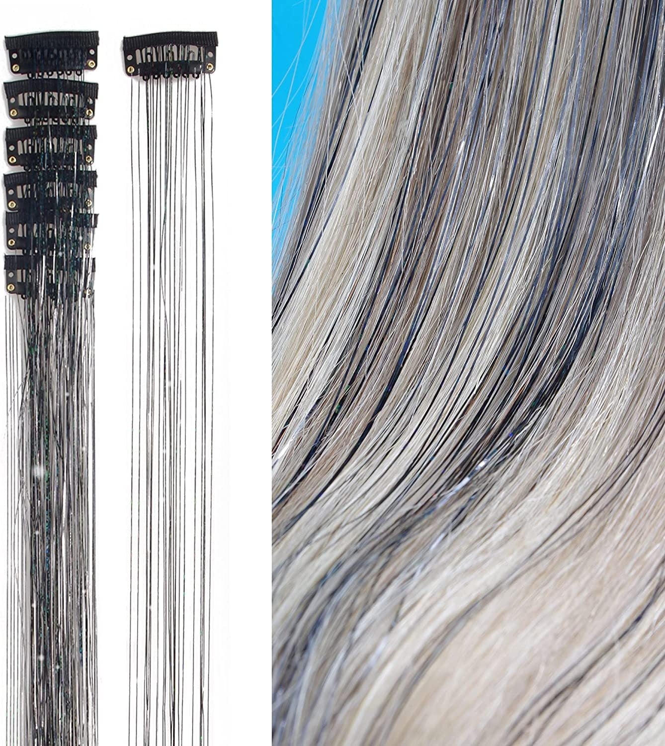 Metal Ribbon Hair Clip