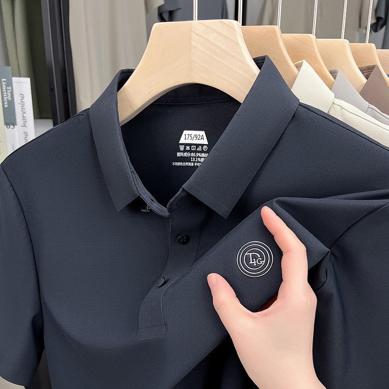 Men's Casual Short Sleeve Polo Shirt