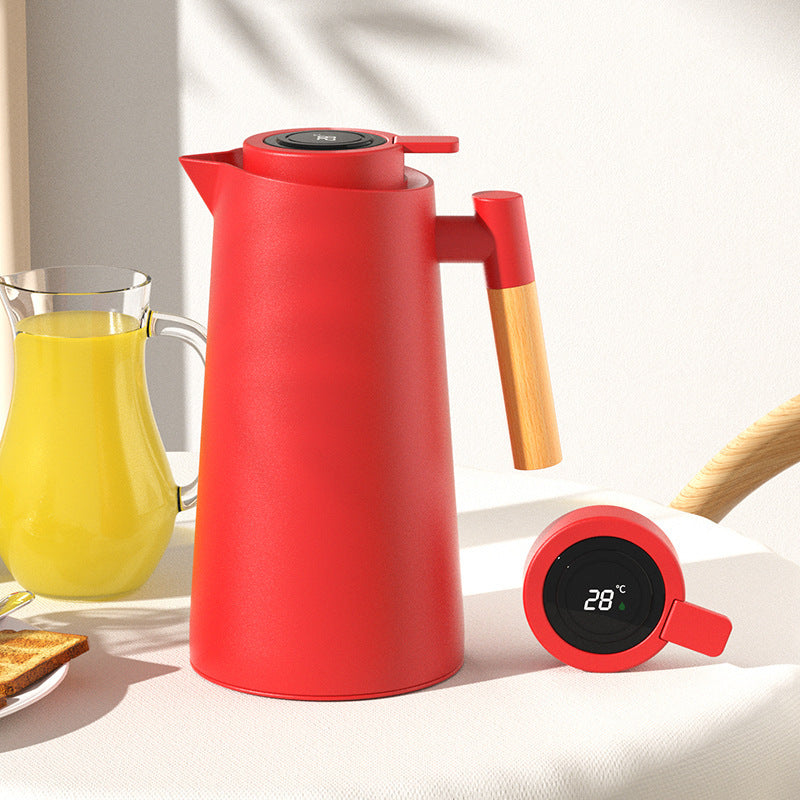 Coffee Pot with a Flask & Temp Control Lid