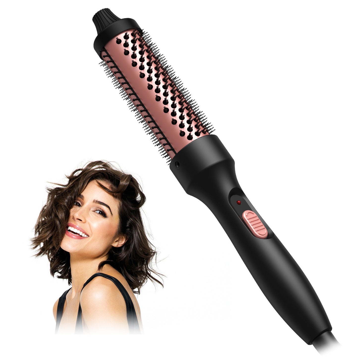 Dual-Purpose Hair Straightener and Curling Iron
