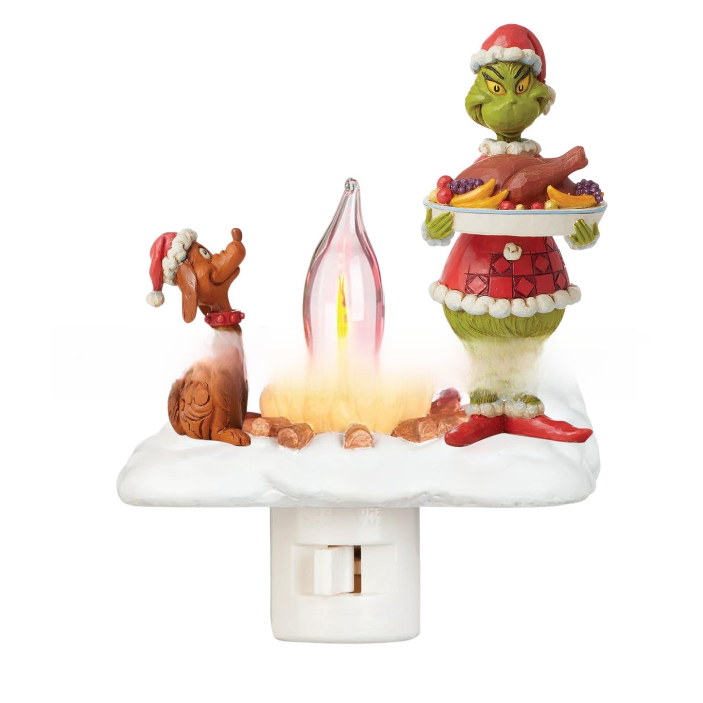 Ghost Campfire Flickering LED Night Light