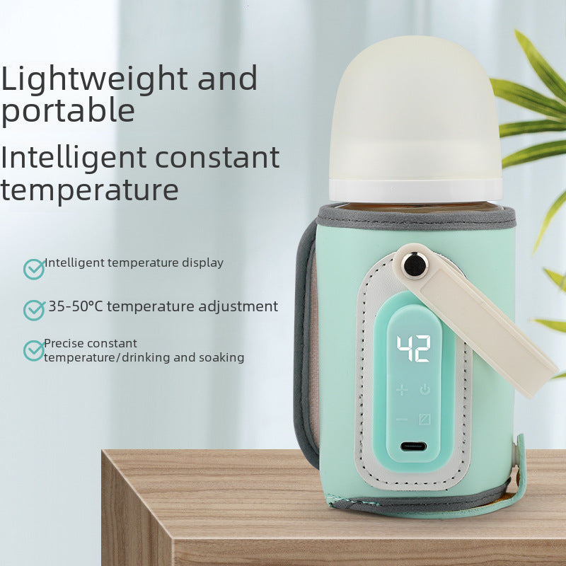 Portable milk warmer for infants