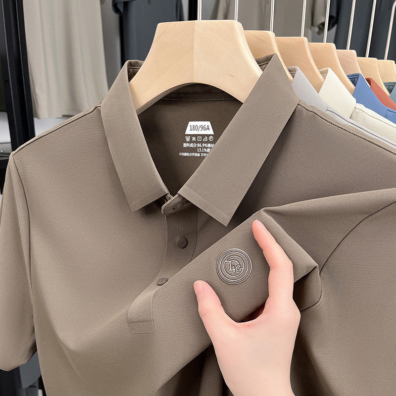 Men's Casual Short Sleeve Polo Shirt