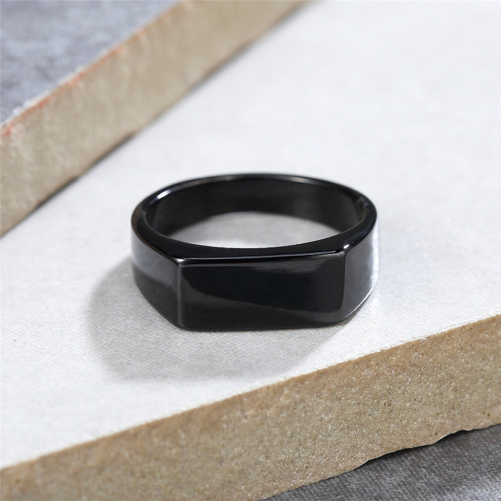 Square Seal Titanium Steel Ring