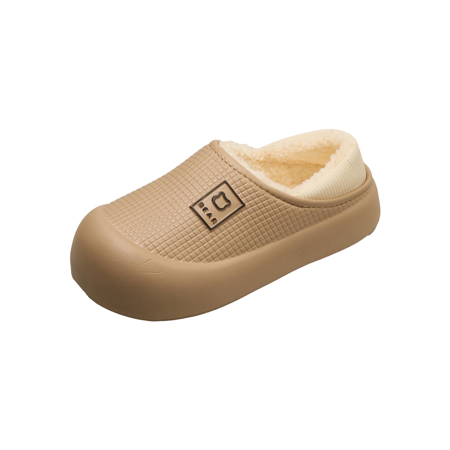 Women's Warm Waterproof Cotton Slippers - Indoor & Outdoor