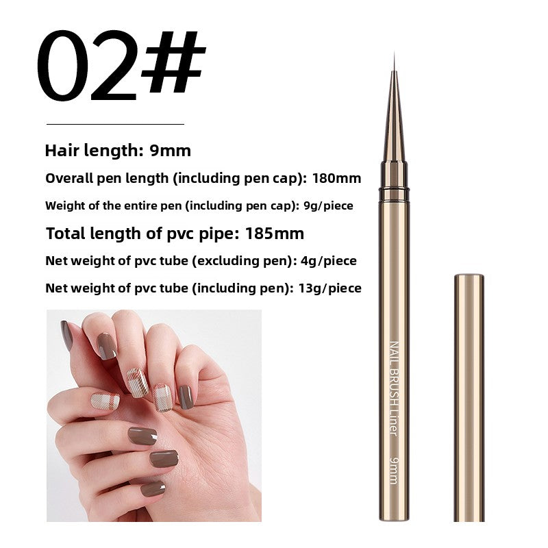 Professional Nail Art Drawing Pen Set for Detailed Designs