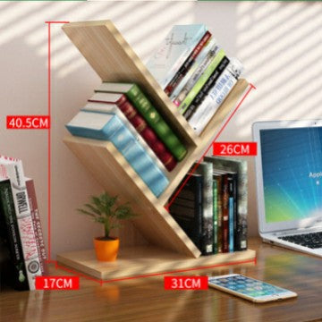 Tree-shaped Wall-Mounted Bookshelf