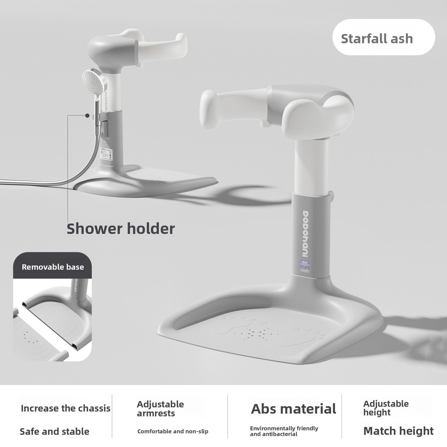 Foldable Baby Standing Bath Rack
