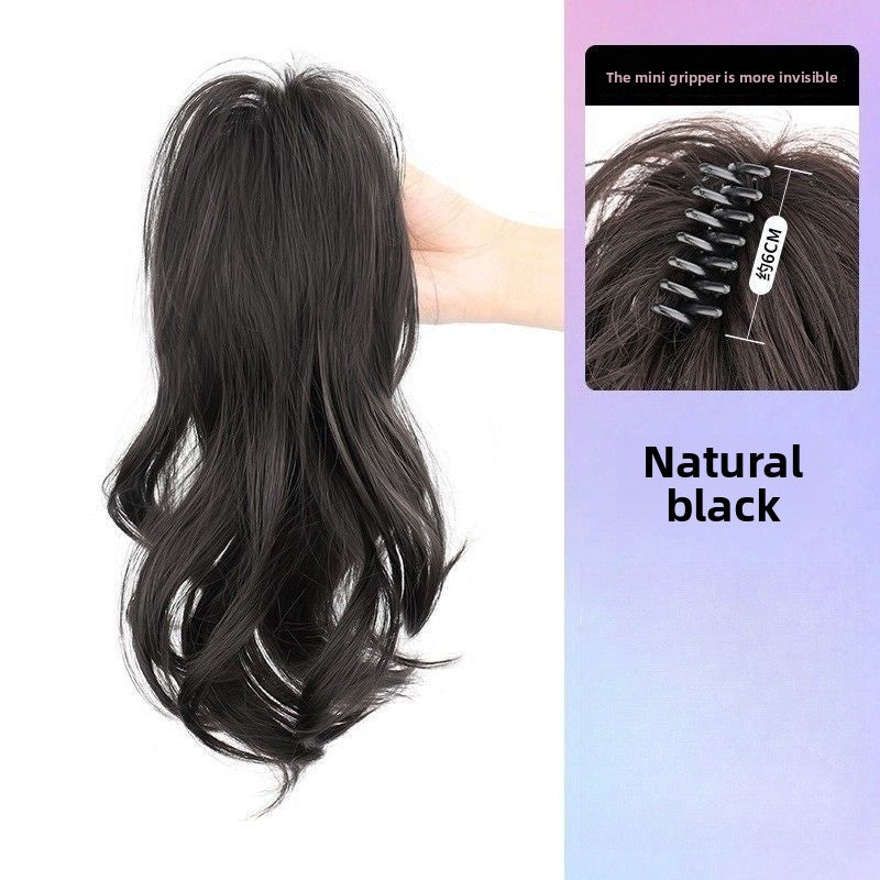 Waterfall Half Tie Clip On Ponytail Wig
