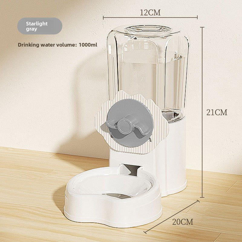 Hanging Pet Water Dispenser and Feeder for Cages