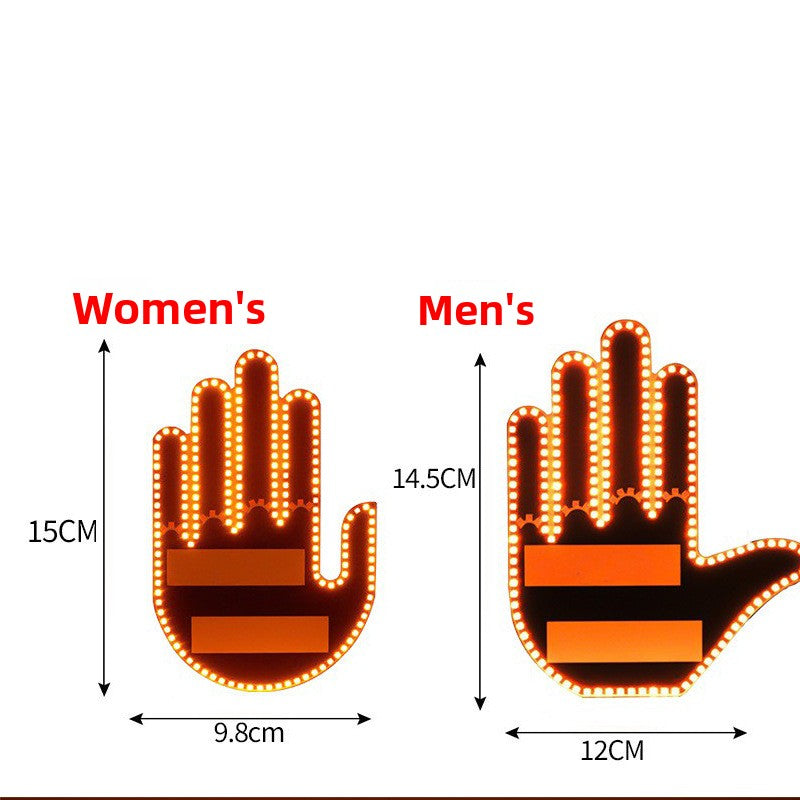 Multi-function Car Gesture Warning Light with Remote Control