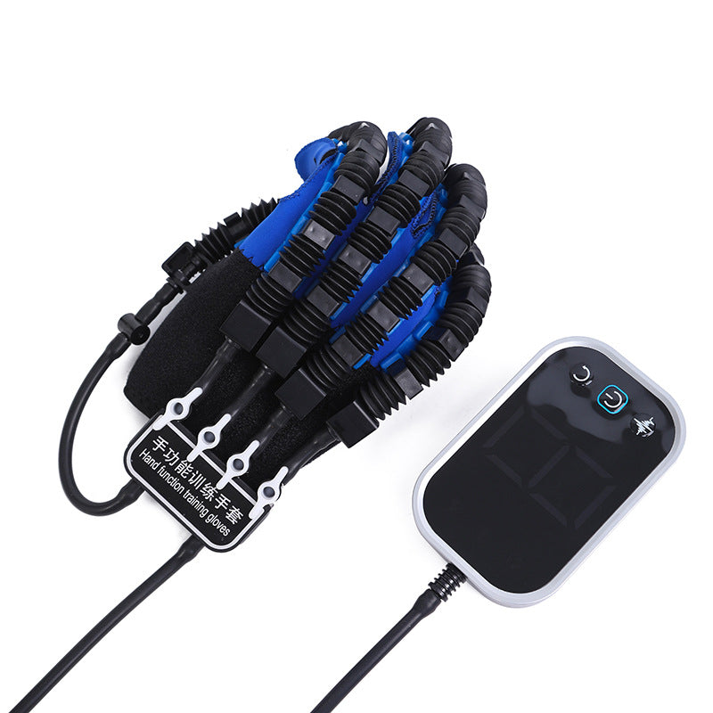 Electric Hand Finger Rehabilitation Training Glove with Mirror Function