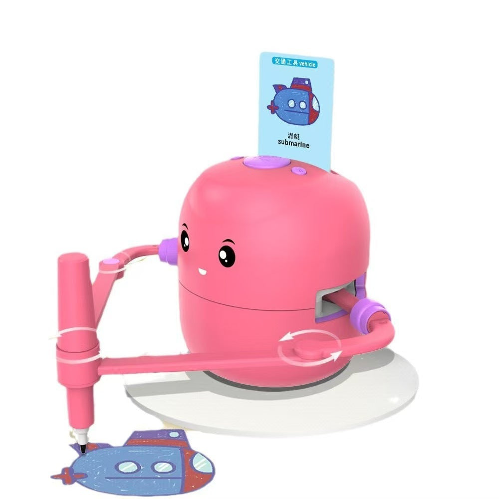 Smart Auto-Drawing Robot for Kids' Early Education