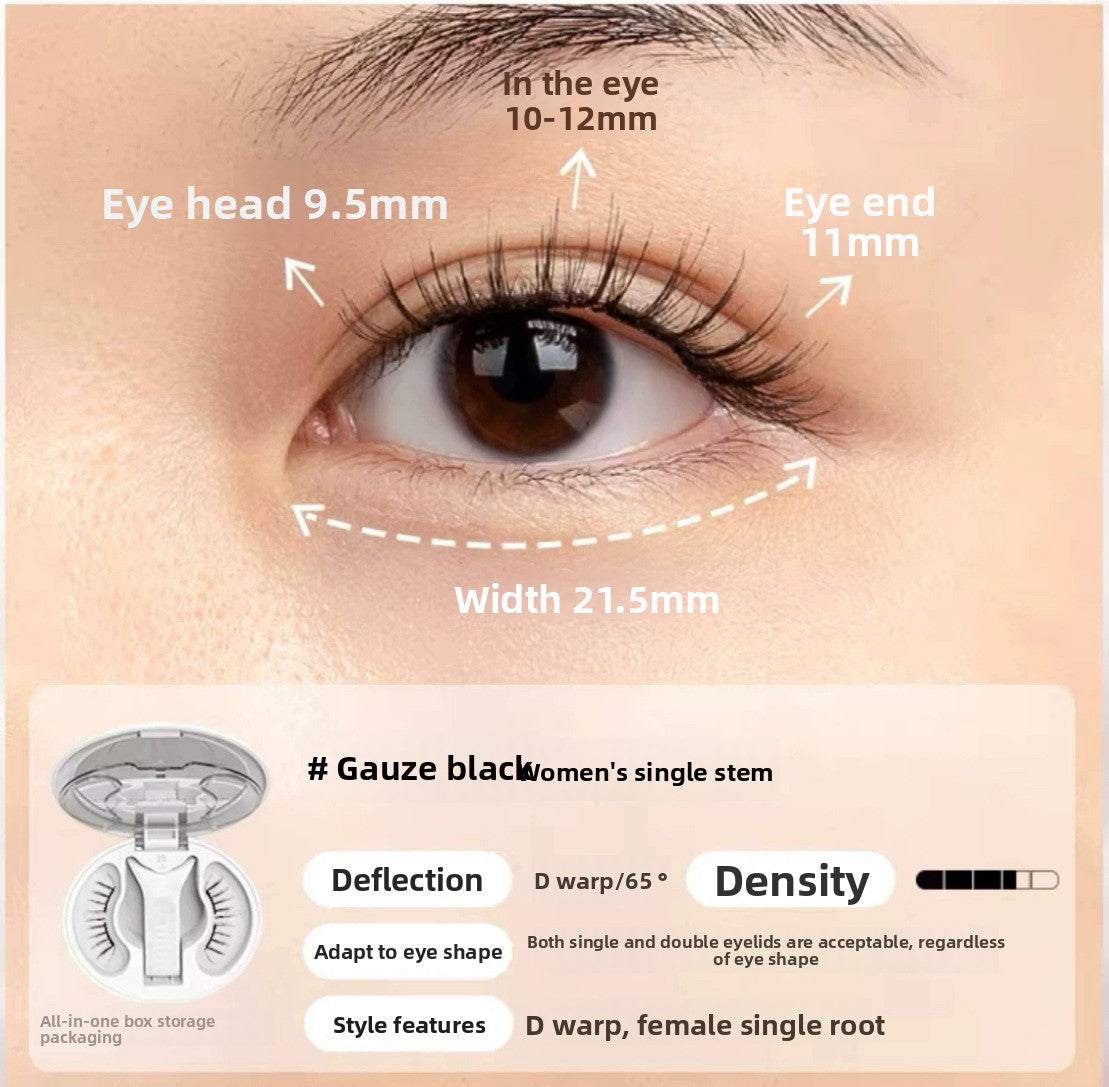 Magnetic Eyelashes for a Natural Look