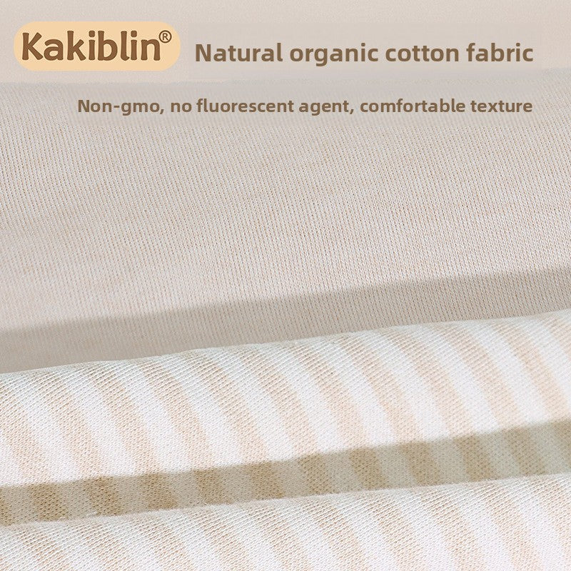 Organic Cotton Baby Teething Hand Rattle Toy