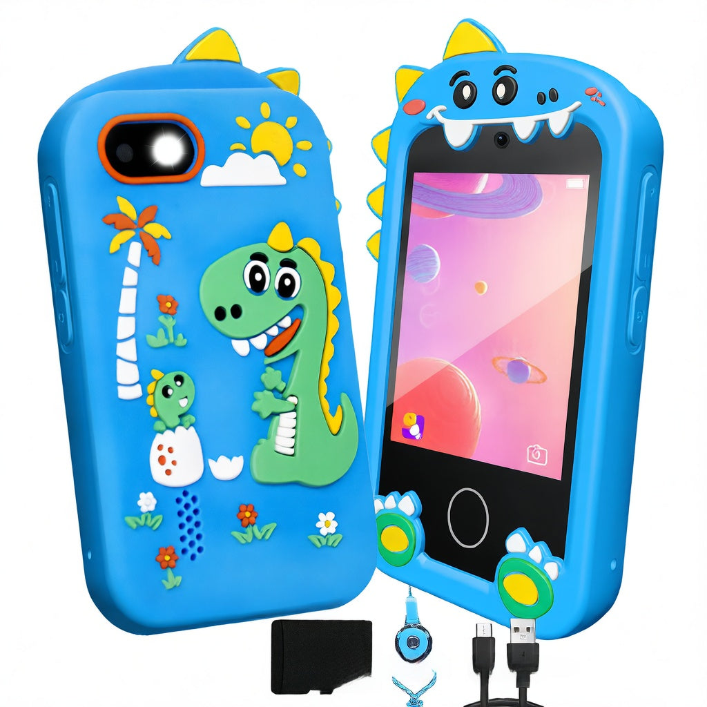 Kids Educational Touch Screen Camera Toy with Games and Video Playback