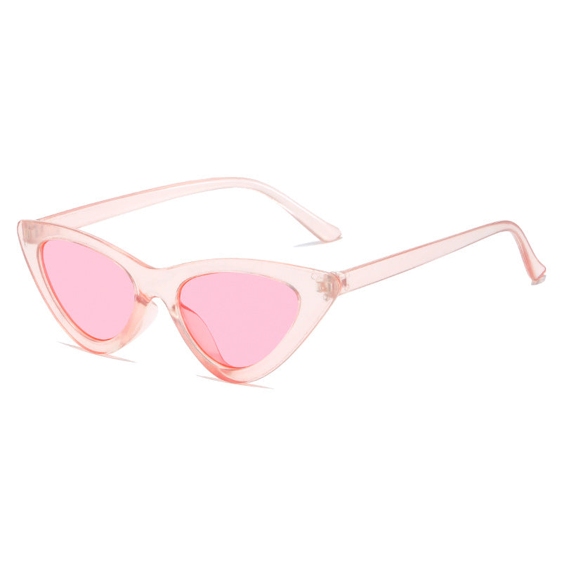 Fashion Cat-Eye Triangle Sunglasses with UV Protection