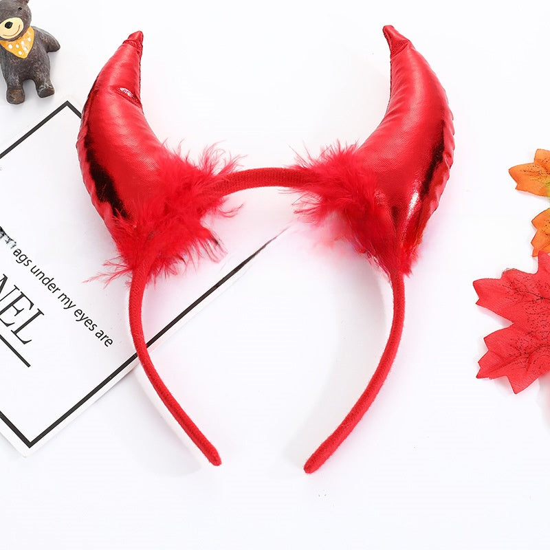 Halloween Decoration Devil Horn Headband