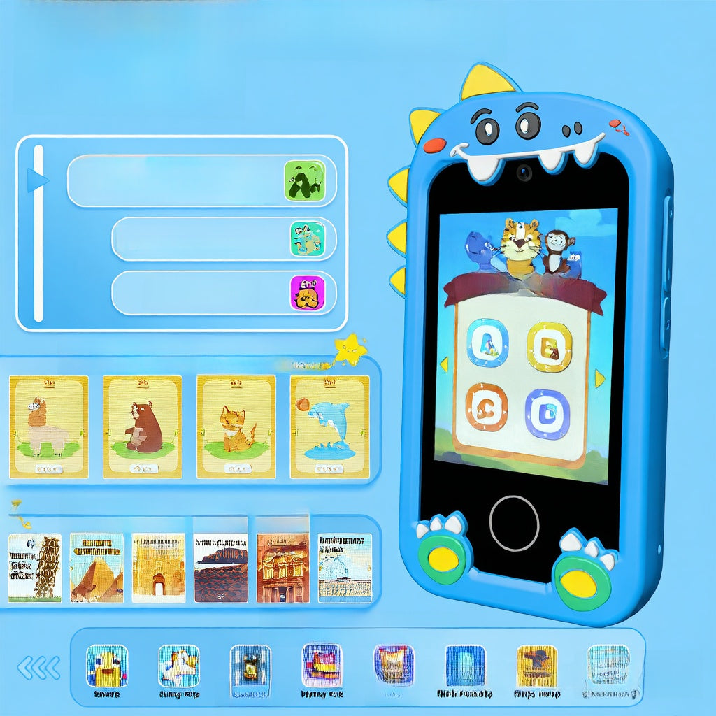 Kids Educational Touch Screen Camera Toy with Games and Video Playback