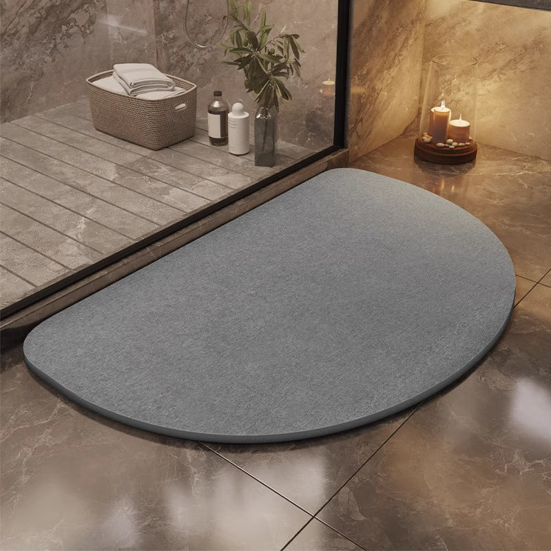 Diatom Mud Bathroom Floor Mat - Quick Dry & Anti-Slip