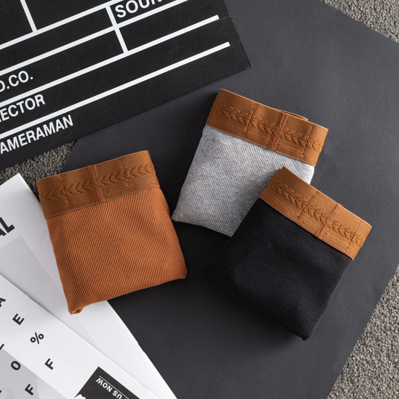 Men's Cotton U-Convex Boxer Briefs