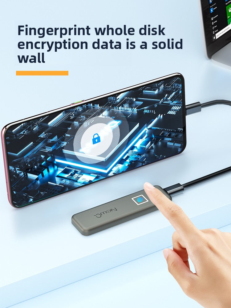 Solid-state mobile hard drive high-speed storage