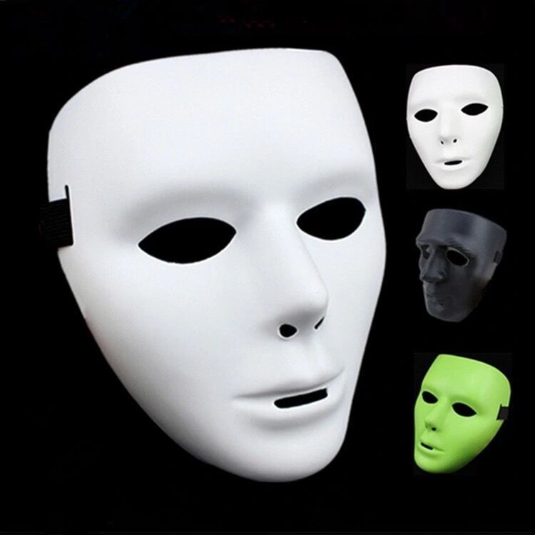 Halloween V-Shaped Hip-Hop Dance Mask