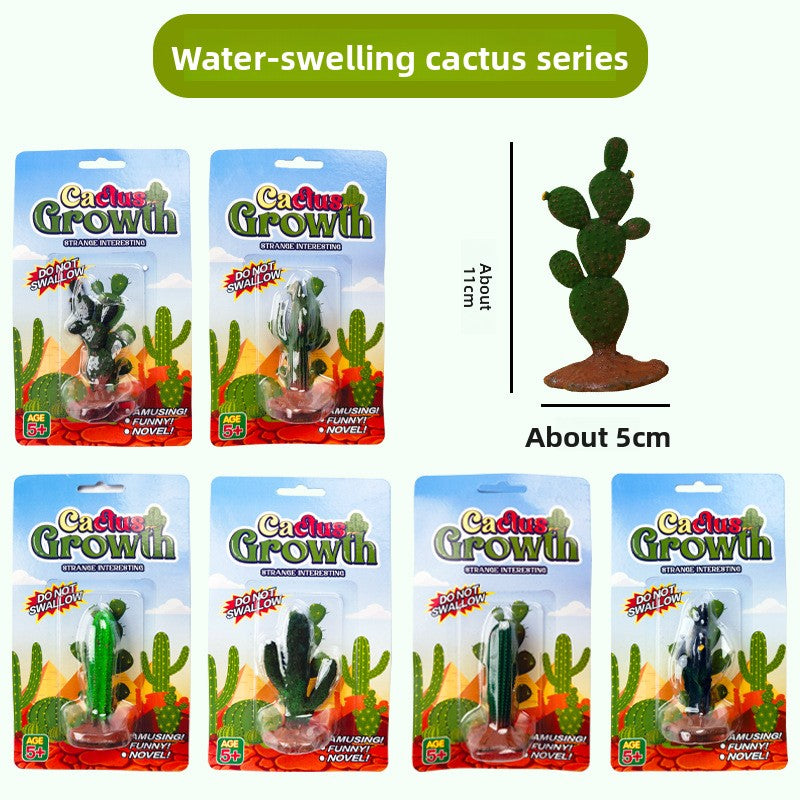 Water-Activated Expanding Dinosaur and Marine Animal Toys