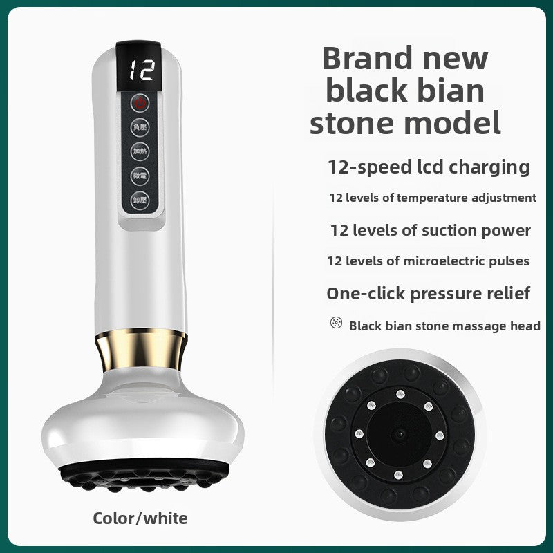 Electric Gua Sha Device with Heating & Cupping Functions